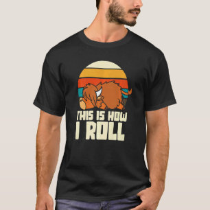 T-shirt Vache Écosse Highland Cow Bétail Écossais Amusant
