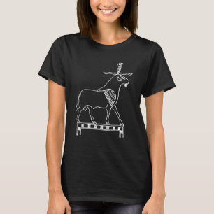 T-shirt Vache et serpent Égypte ancienne Hiéroglyphi égypt