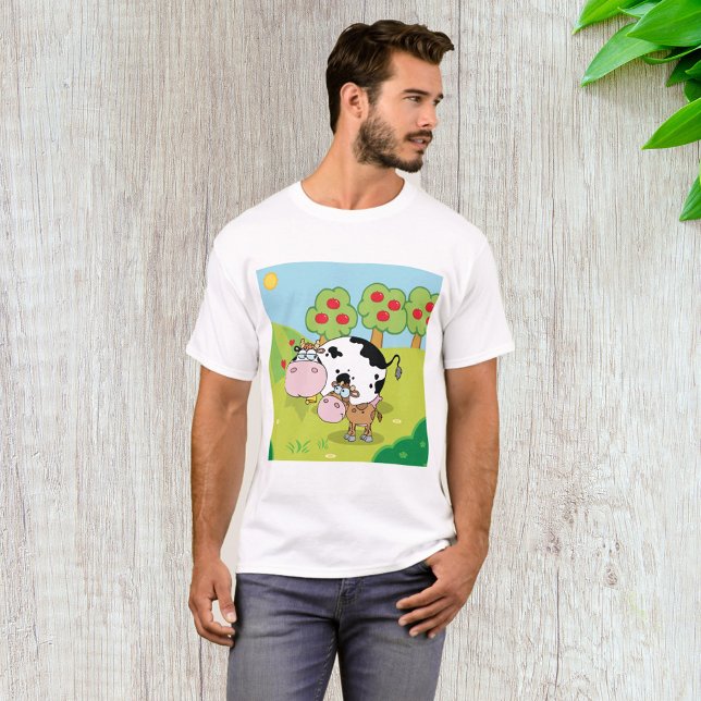 T-shirt Vache Et Veau (Créateur téléchargé)
