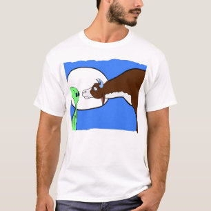 T-shirt Vache étrangère