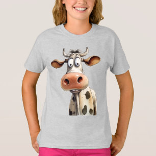 T-shirt Vache fantaisiste