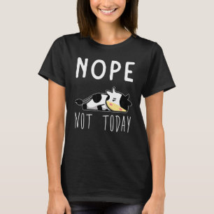 T-shirt Vache Fatiguée Vache paresseuse 1