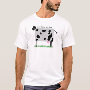 T-shirt Vache grise