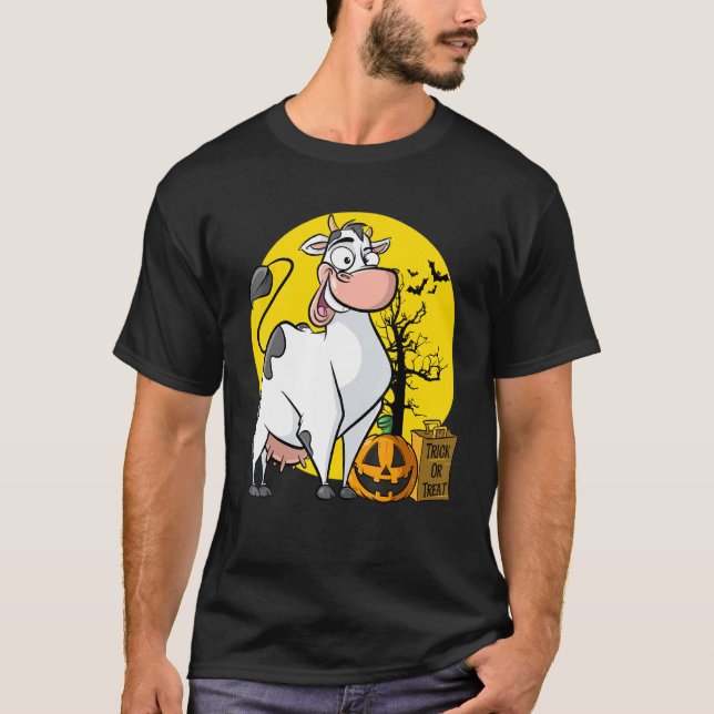 T-shirt Vache Halloween (Devant)