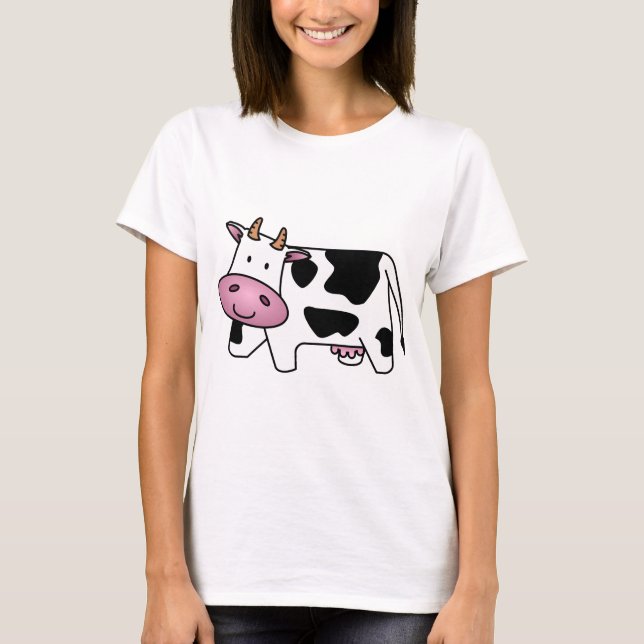 T-shirt Vache heureuse (Devant)