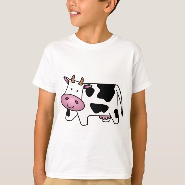 T-shirt Vache heureuse (Devant)