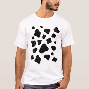 T-shirt Vache Imprimer Motif Animal Halloween Costume Idée