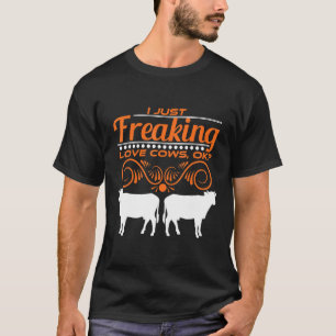 T-shirt Vache Je Vois Juste Les Vaches De Ouah Ok