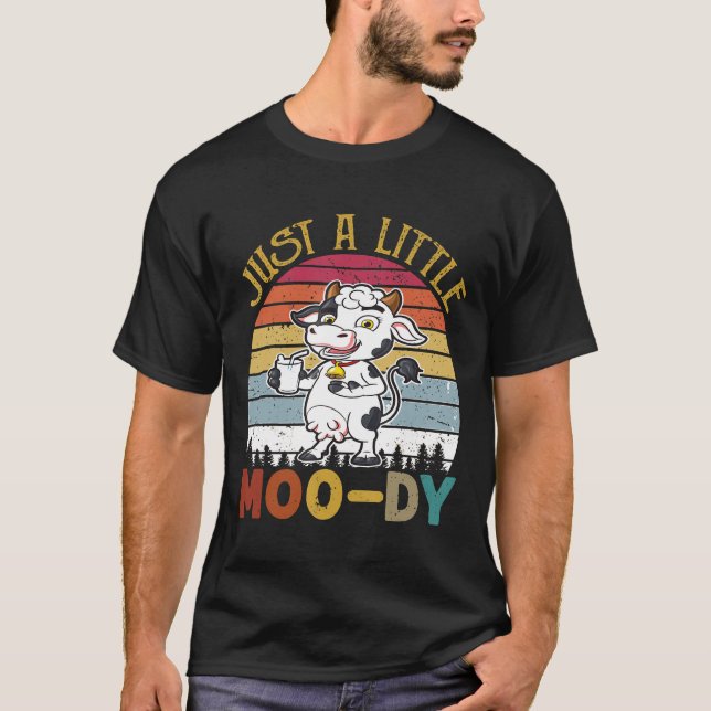 T-shirt Vache Juste Petit Meuglement Dy Vache (Devant)