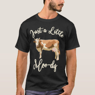 T-shirt vache juste un peu moy dy t drôle producteur de va