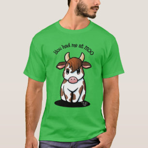 T-shirt vache KiniArt mignon