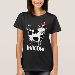 T-shirt Vache laitière mignonne Unicow éleveur de vaches