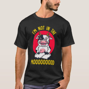 T-shirt Vache Laitière Pas Dans L'Humeur Producteur De Vac