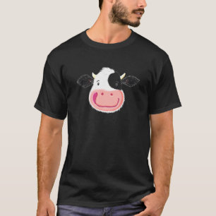 T-shirt Vache laitière souriante mignonne