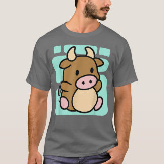 T-shirt Vache mignonne Enfants Vache