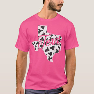 T-shirt Vache Motif Agriculteur Hommes Femmes État Texas