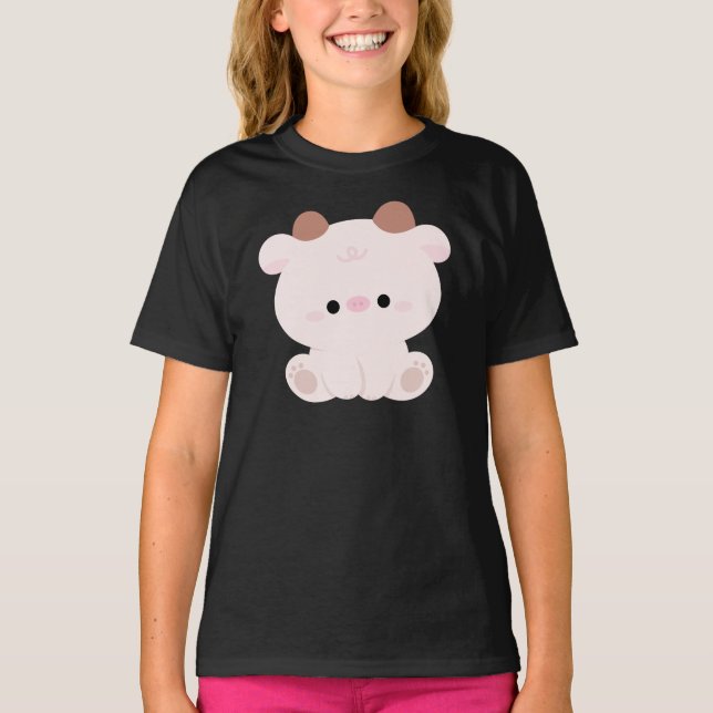 T-shirt Vache mûre (Devant)