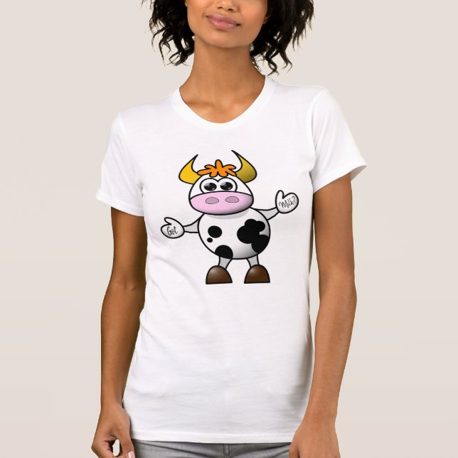 T-shirt Vache mûre (Devant)