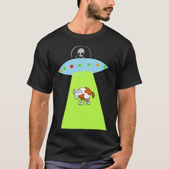 T-shirt Vache OVNI (Devant)