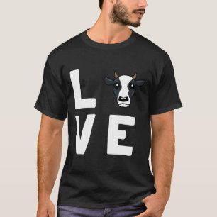 T-shirt Vache pour agriculteur et animal Je ferme Ranch