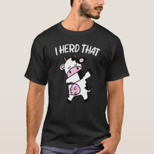 T-shirt Vache pour hommes femmes trayant vaches taureau ra