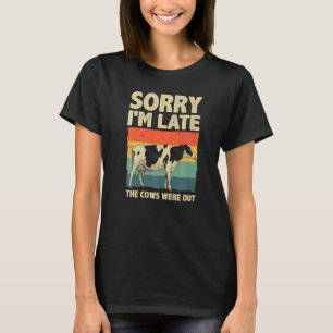 T-shirt Vache Pour Hommes Femmes Vache Fermier Herd Élevag