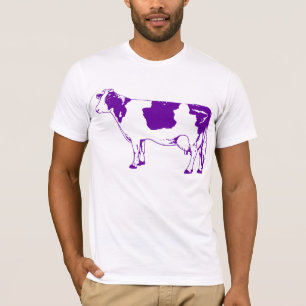 T-shirt Vache pourpre