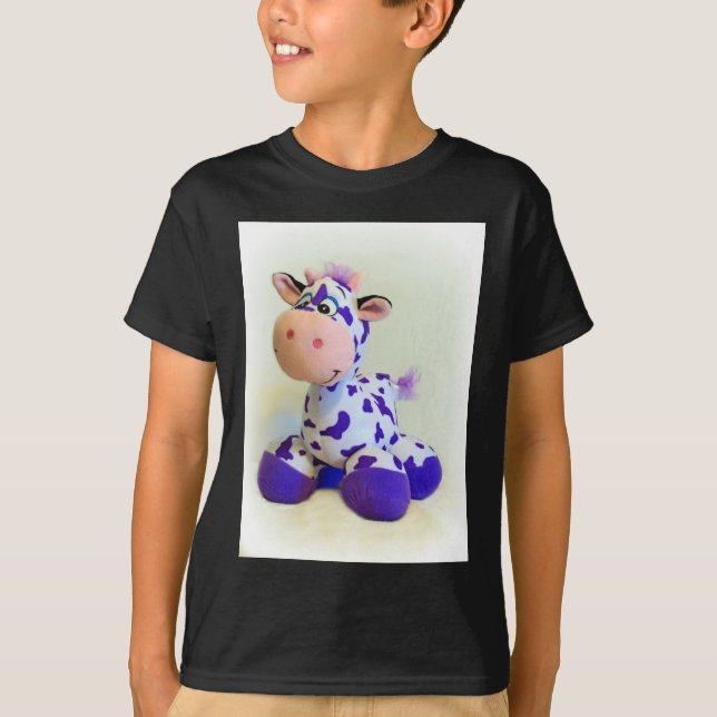T-shirt Vache pourpre (Devant)