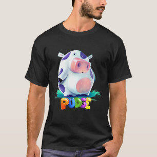 T-shirt Vache Pudge