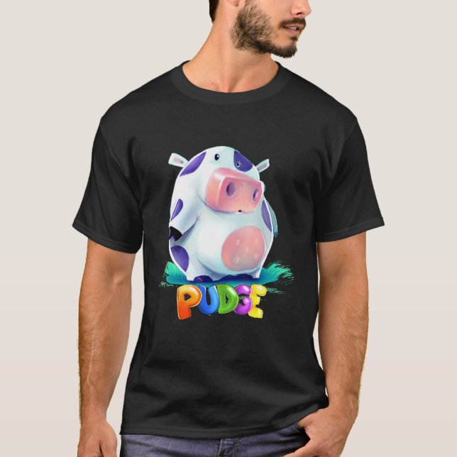 T-shirt Vache Pudge (Devant)