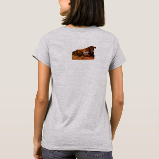 T-shirt Vache qui parle meh bouche ouverte son meuglement