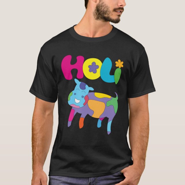 T-SHIRT VACHE SACRÉE (Devant)