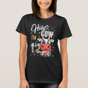 T-shirt Vache sacrée j'ai douze ans Thème de ferme bovine