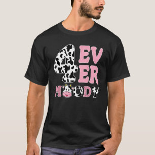 T-shirt Vache Sainte Je Suis 4 4ème Anniversaire Pour Touj
