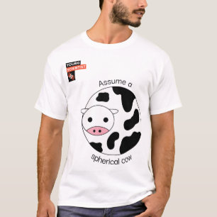 T-shirt Vache sphérique - Jeune scientifique