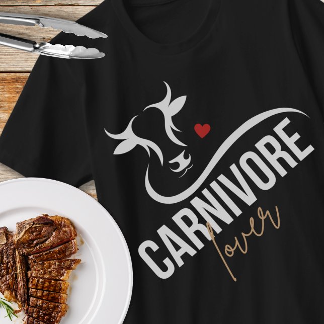 T-shirt Vache unisex de Carnivore (Carnivore Lover t-shirt gift for the meat enthusiast in your life. #carnivorelifestyle)