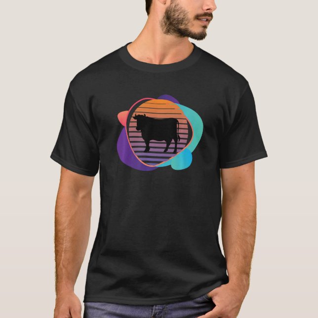 T-shirt vache vache (Devant)