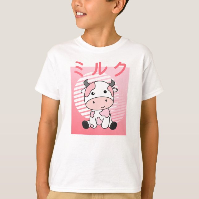 T-shirt Vache Vache Vache Bébé Vache Vache Pattes mignonne (Devant)