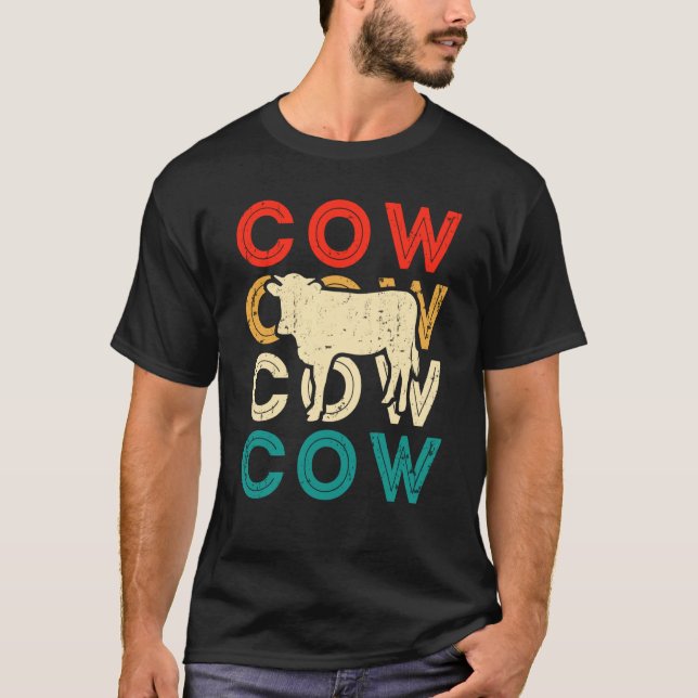 T-shirt Vache Vache Vache Vache (Devant)