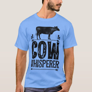 T-shirt Vache Whisperer Drôle Agriculture Cadeaux agricole
