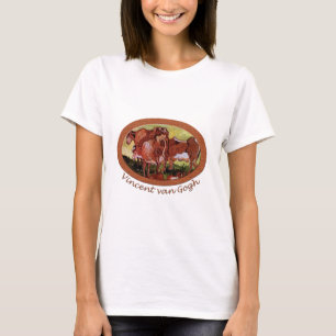 T-shirt Vaches après Jordaens Vincent van Gogh