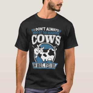 T-shirt Vaches au bord de la route Ferme laitière Holstei