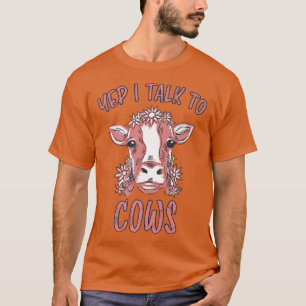 T-shirt Vaches Design Vache dire vaches fermier vache vach