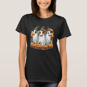 T-shirt Vaches fantômes d'Halloween et bétail de chasse au