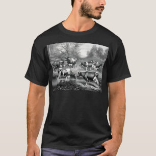 T-shirt Vaches folles de Holstein