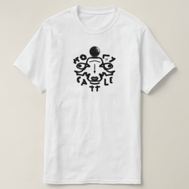 T-shirt Vaches sacrées (Design devant)