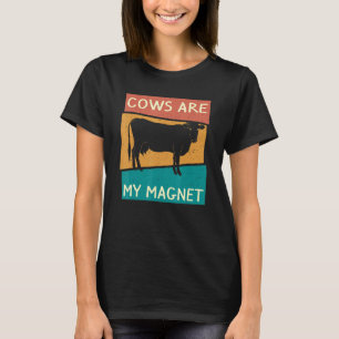 T-shirt Vaches Sont Mon Aimant Ferme De Vaches Agriculteur
