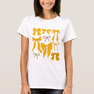 T-shirt Vaches Whimsical Jaunes
