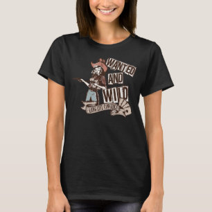 T-shirt Vachette Rétro Cowgirl Recherchée Et Maman De Rodé