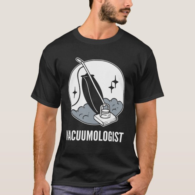T-shirt Vacuumologiste Custodien (Devant)